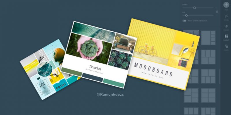 ¿Cómo crear un moodboard online diseño gráfico?