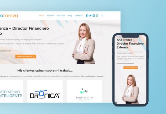 Diseño Gráfico para Branding y Home Ana Trenza