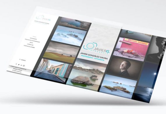 Diseño Web para JavierG Fotografía