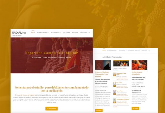 Diseño Web para Nagarjuna Campo de Gibraltar
